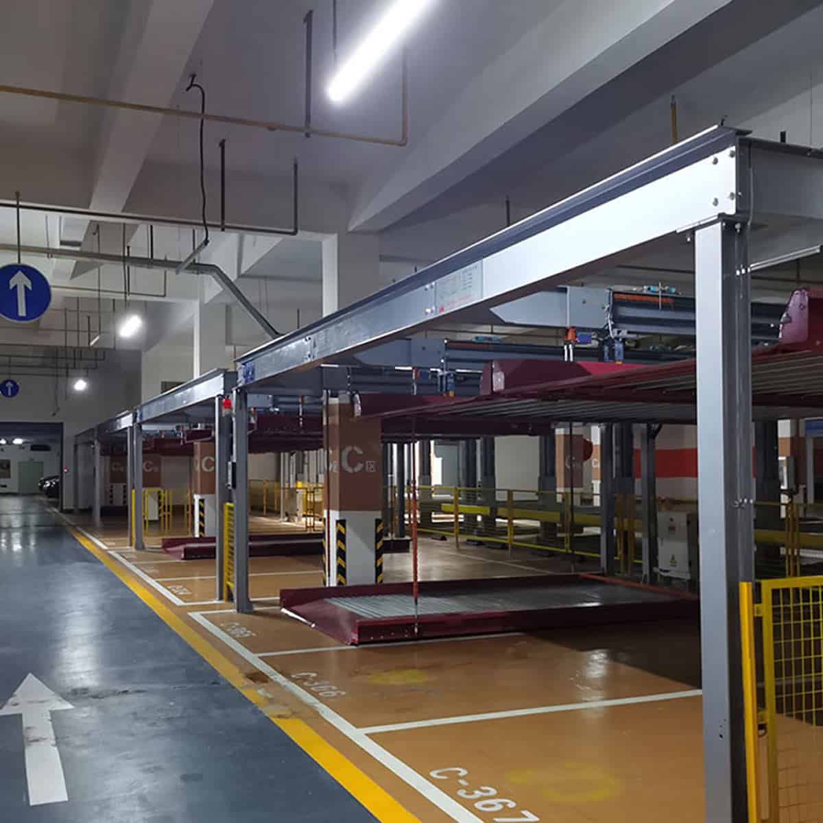 定西PJS地坑式简易升降机械式立体车库