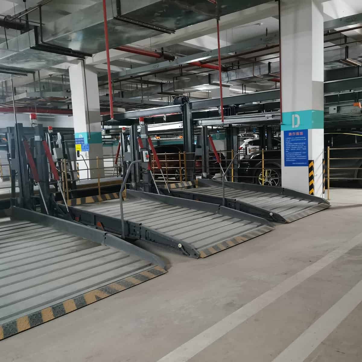 渭源简易升降PJS俯仰式机械立体车库