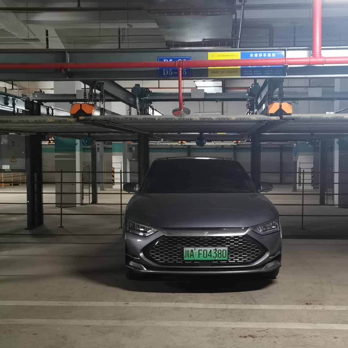 渭源简易升降PJS四柱机械立体车库