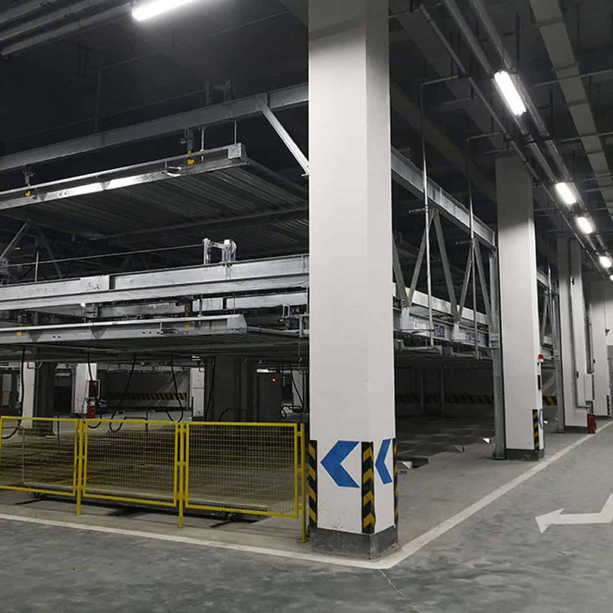 宕昌PSH3三层升降横移机械式立体车库