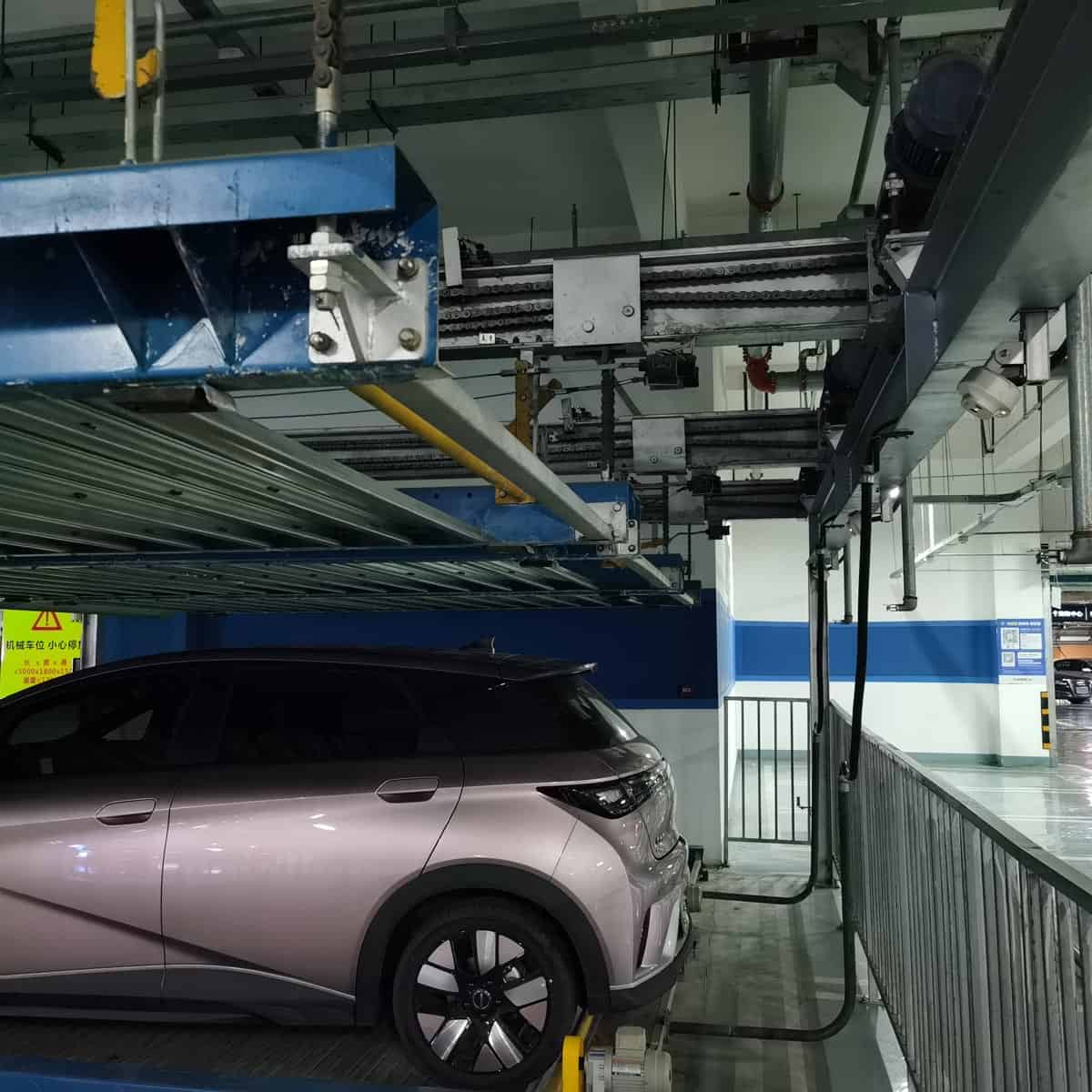 负一正一带地坑PSH2-D1二层升降横移机械式立体车库