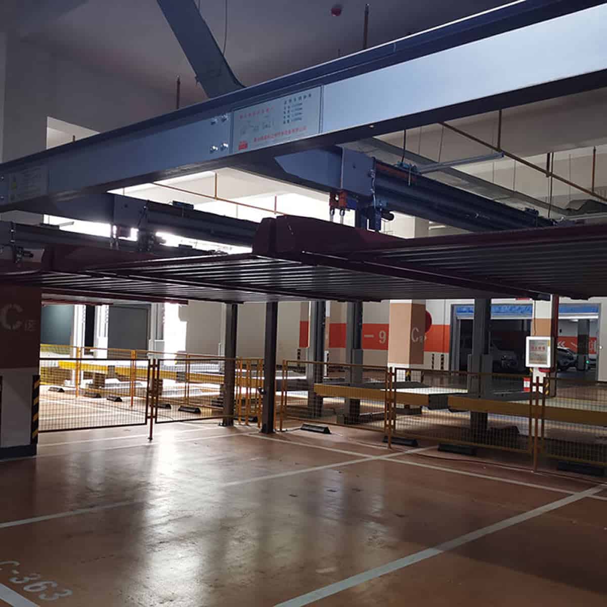 渭源四柱简易升降机械立体车库