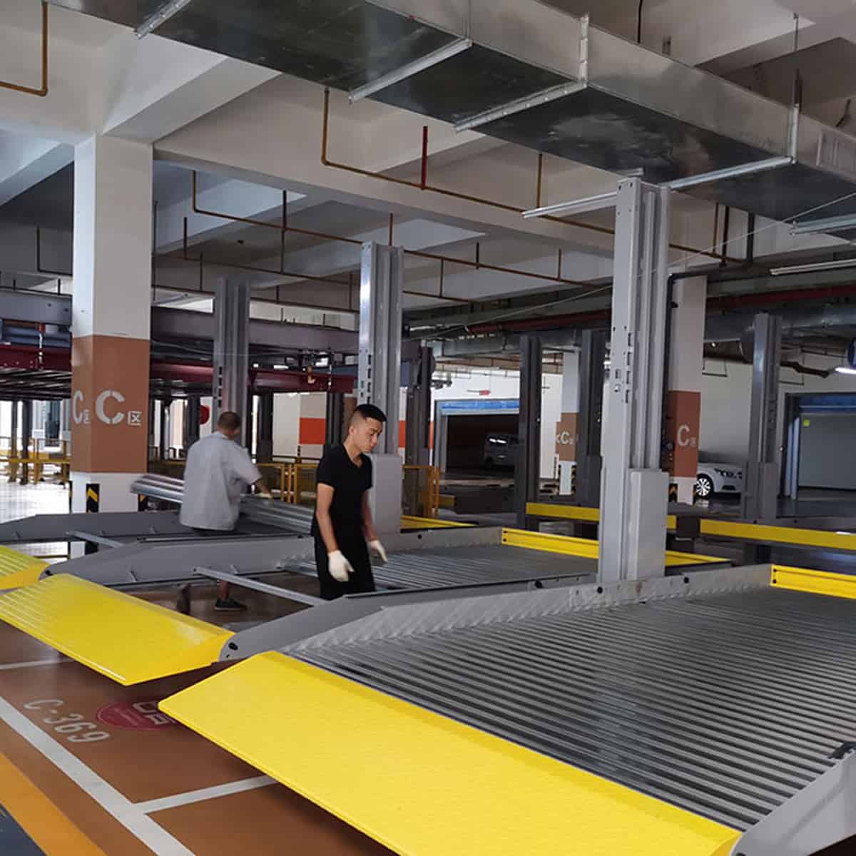 定西地下室机械停车位改造