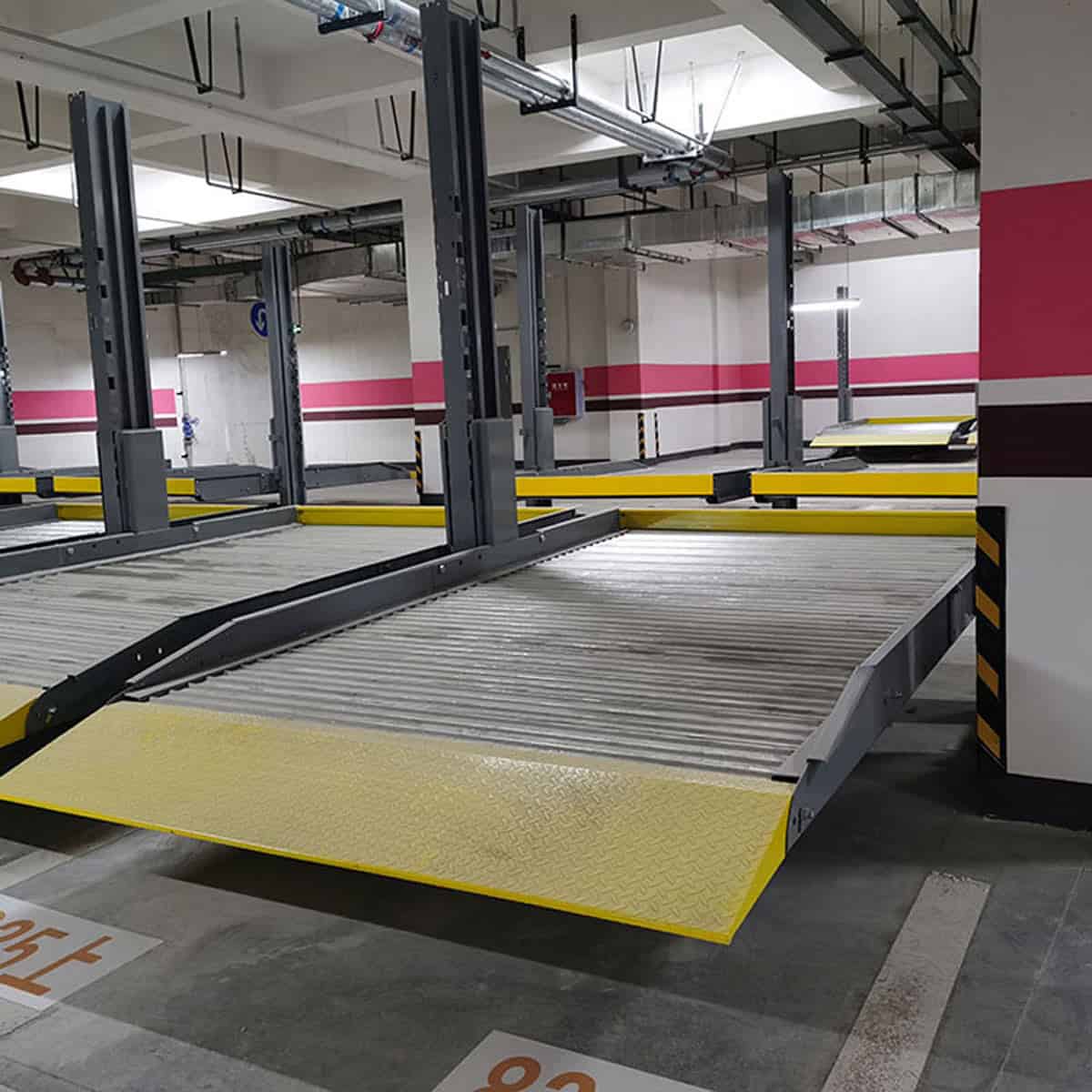 宕昌横移式机械停车场过规划