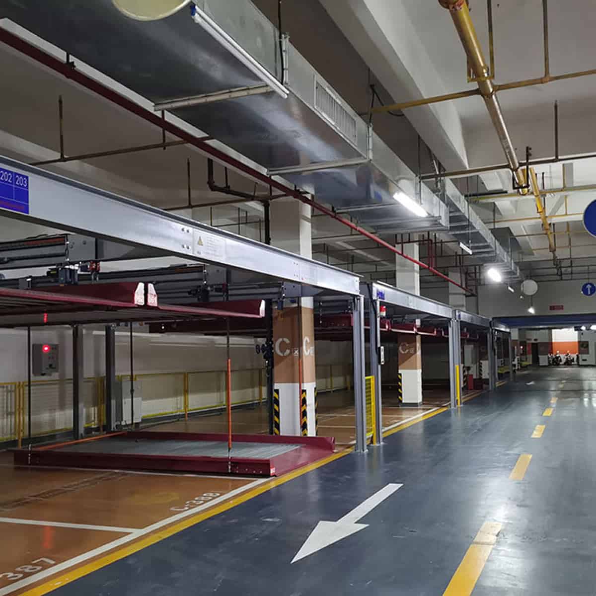 横移机械车库出租 横移机械车库出租