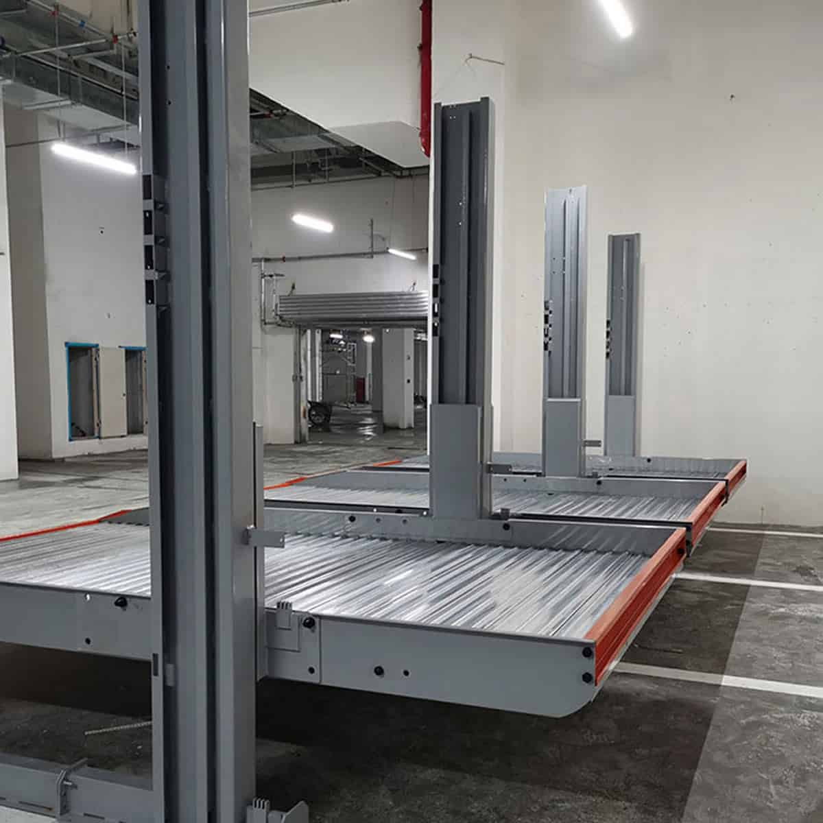 民勤四柱式停车库拆除