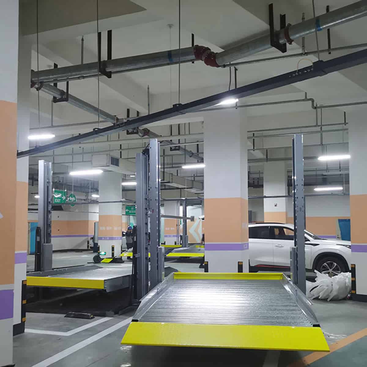 定西横移式机械立体车库二手