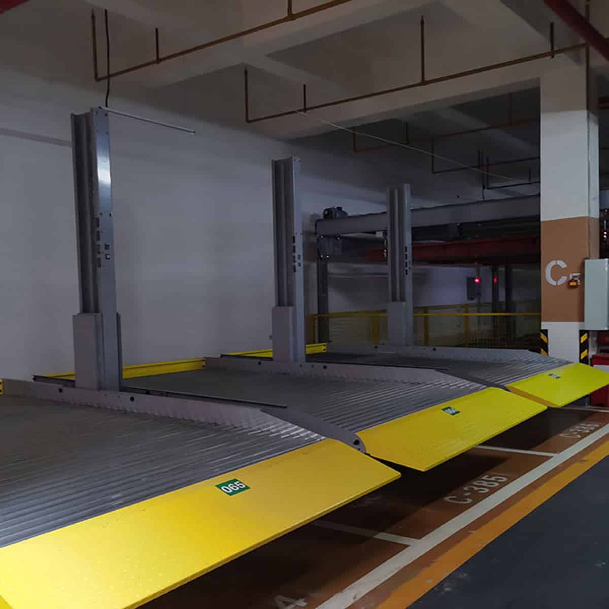 宕昌俯仰式机械式立体停车设备租赁