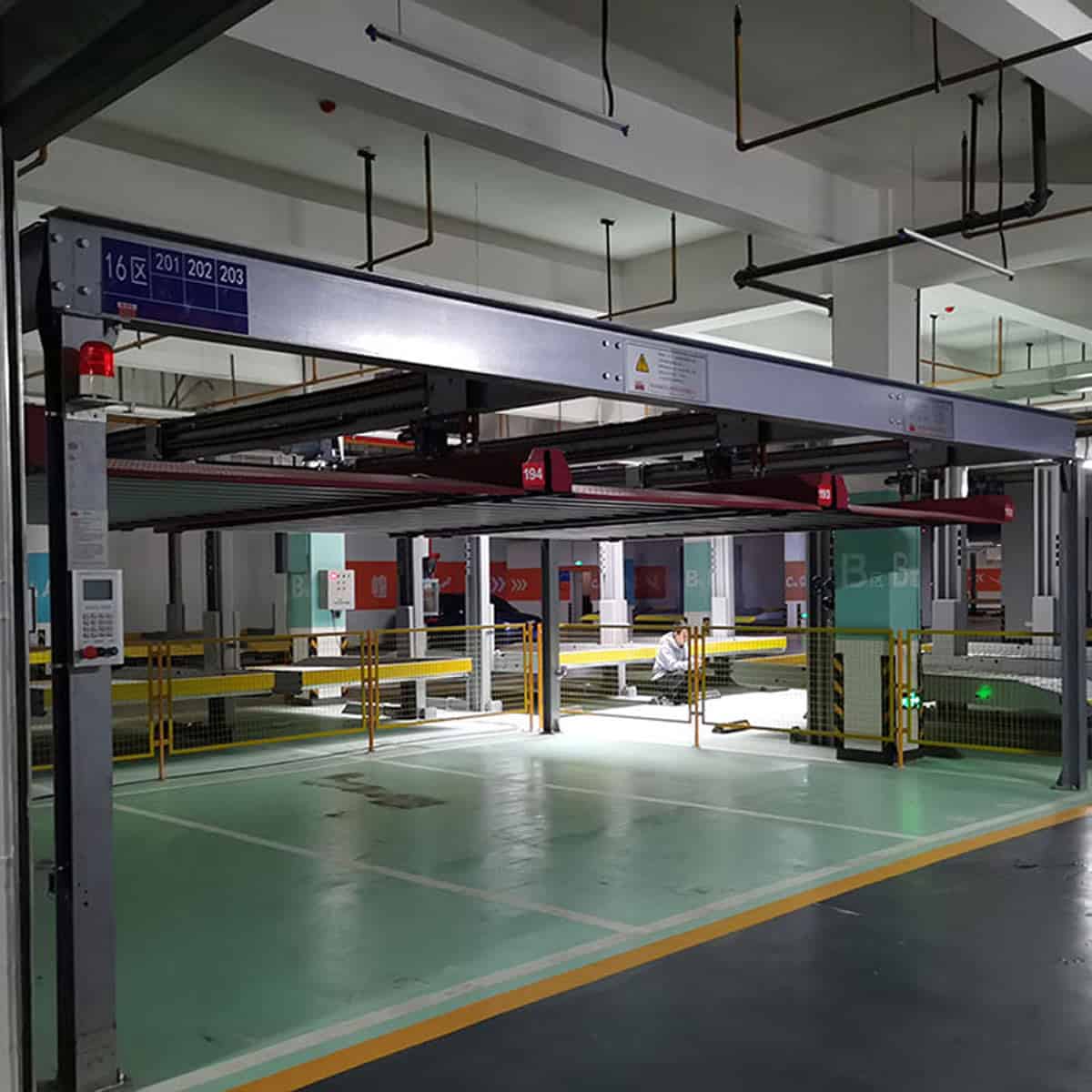 渭源两柱式机械式立体车库出租