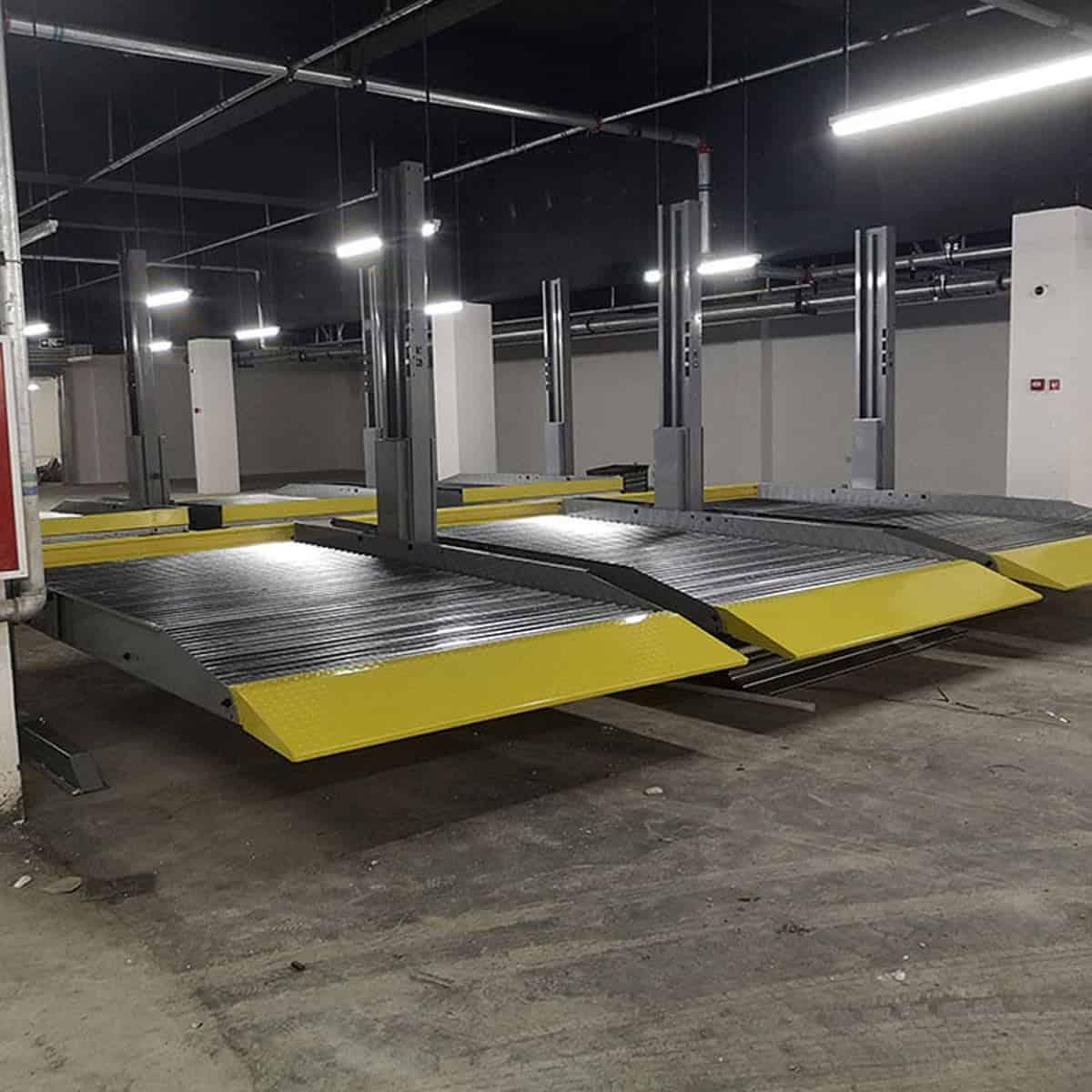 定西四柱式机械停车库租用