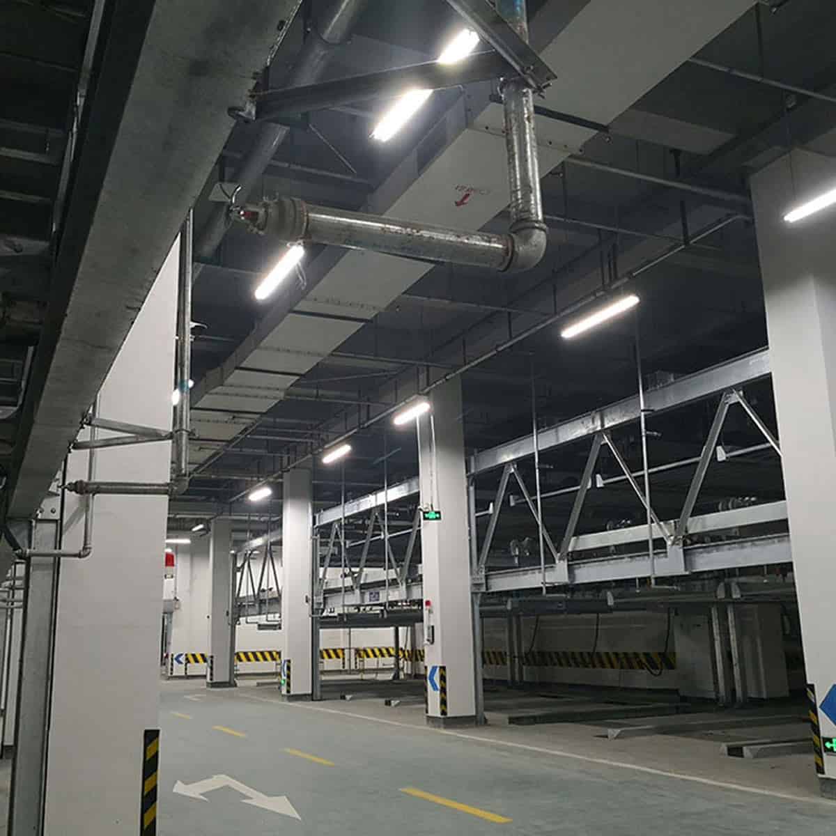 民勤双层立体车库过验收