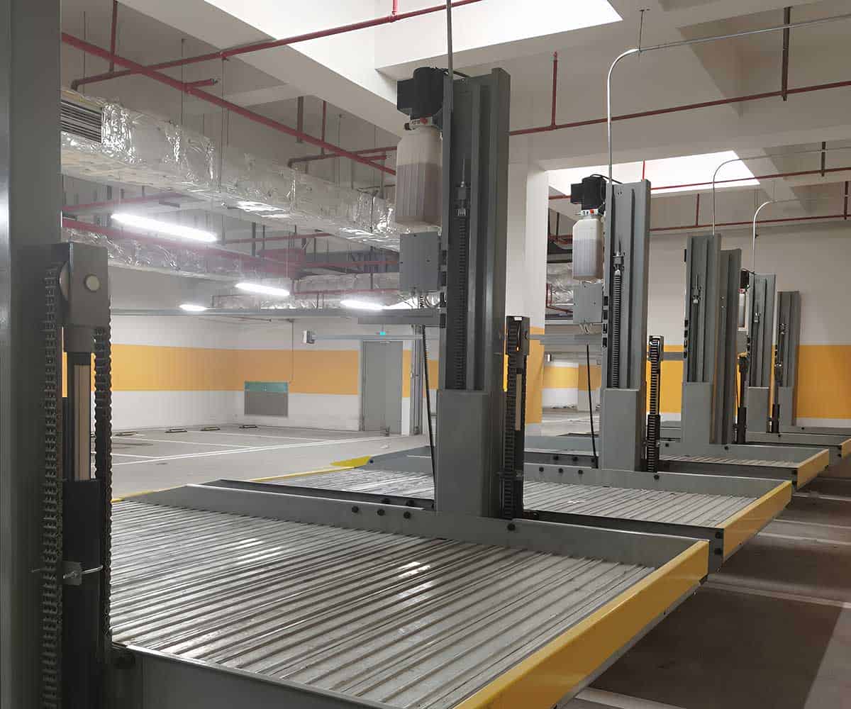 横移式立体停车位安装尺寸参数