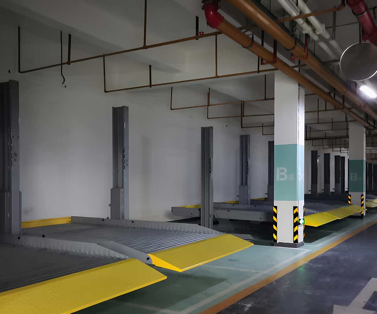 两柱机械式停车设备造价情况分析