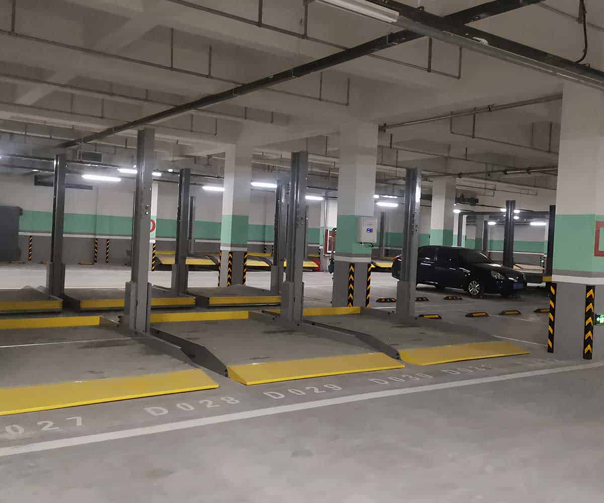 定西横移式立体停车位的解锁机制详解