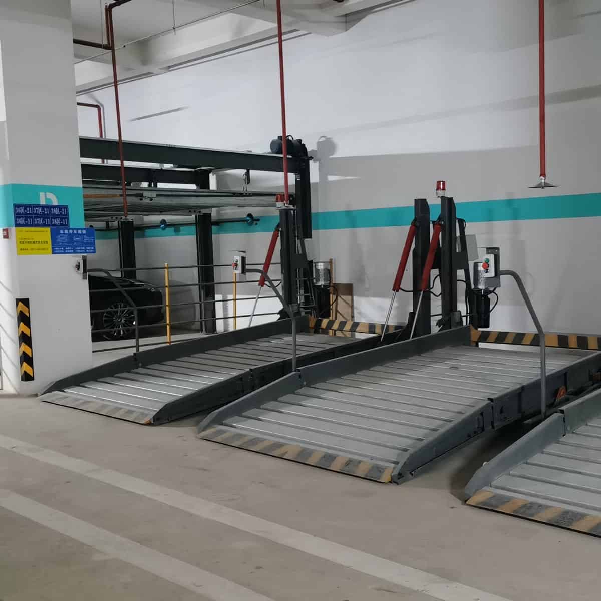 升降横移机械式立体车库安装俯仰简易式停车设备租赁经营